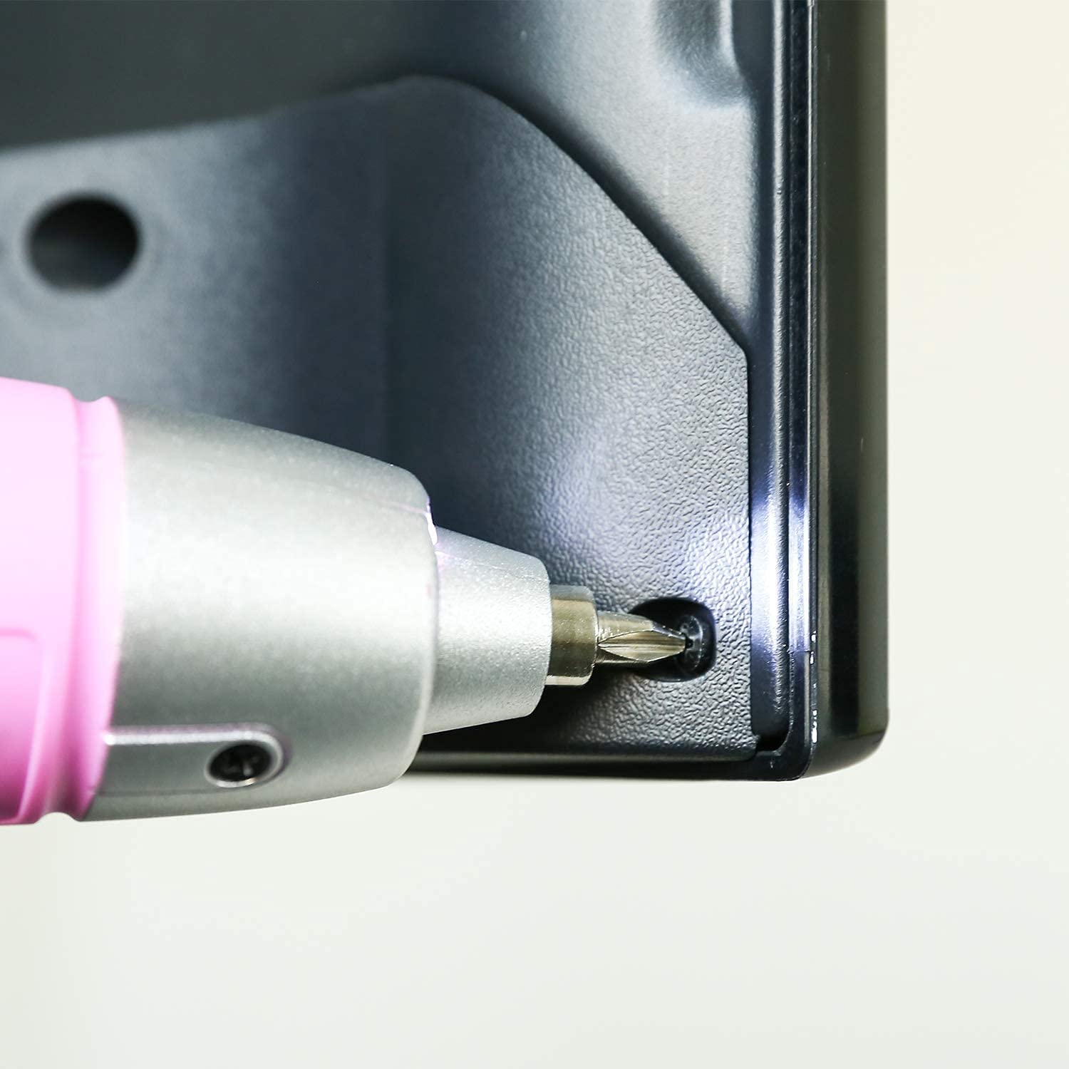 DEKOPRO TOOL KIT ensemble d’outils 98 pièces rose avec visseuse 3,6 V
