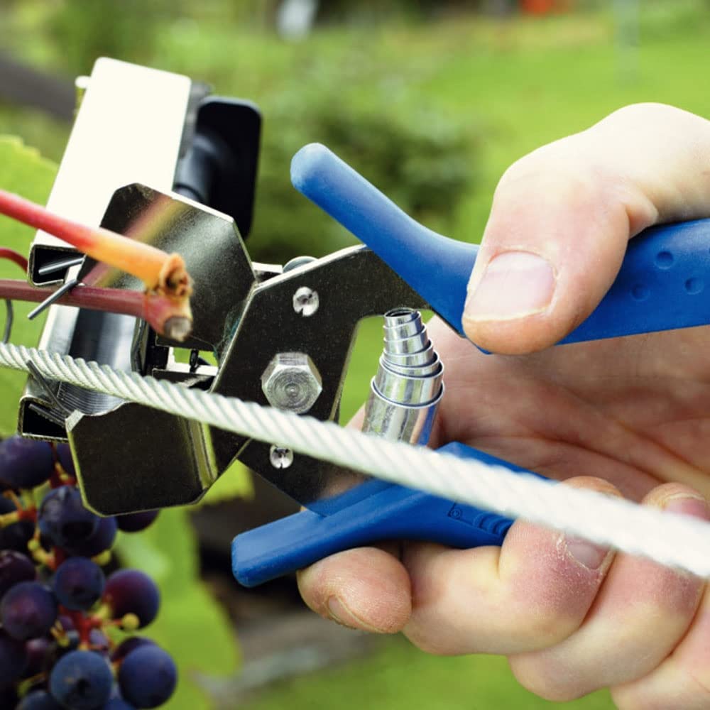 Rapid’os 16 Jardin 40107757 agrafes pour vigne C50, 4–14 mm, 4 200 pièces galvanisées
