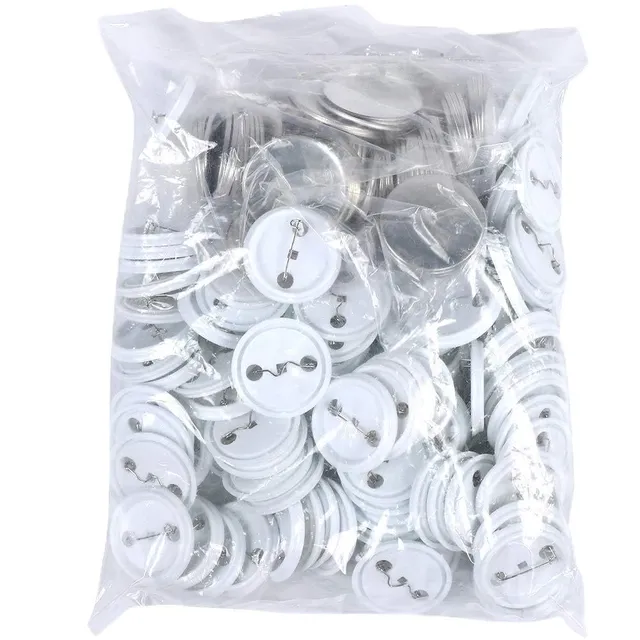 Omabeta Toys & Games pièces pour badges à épingle 44 mm lot de 500 acier