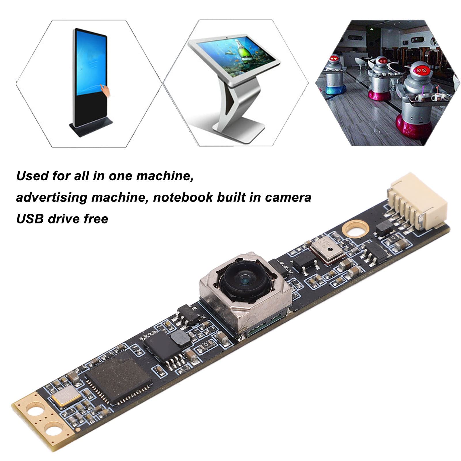 Omabeta Electrical Components & Wiring module caméra USB IMX179 8 MP 115°