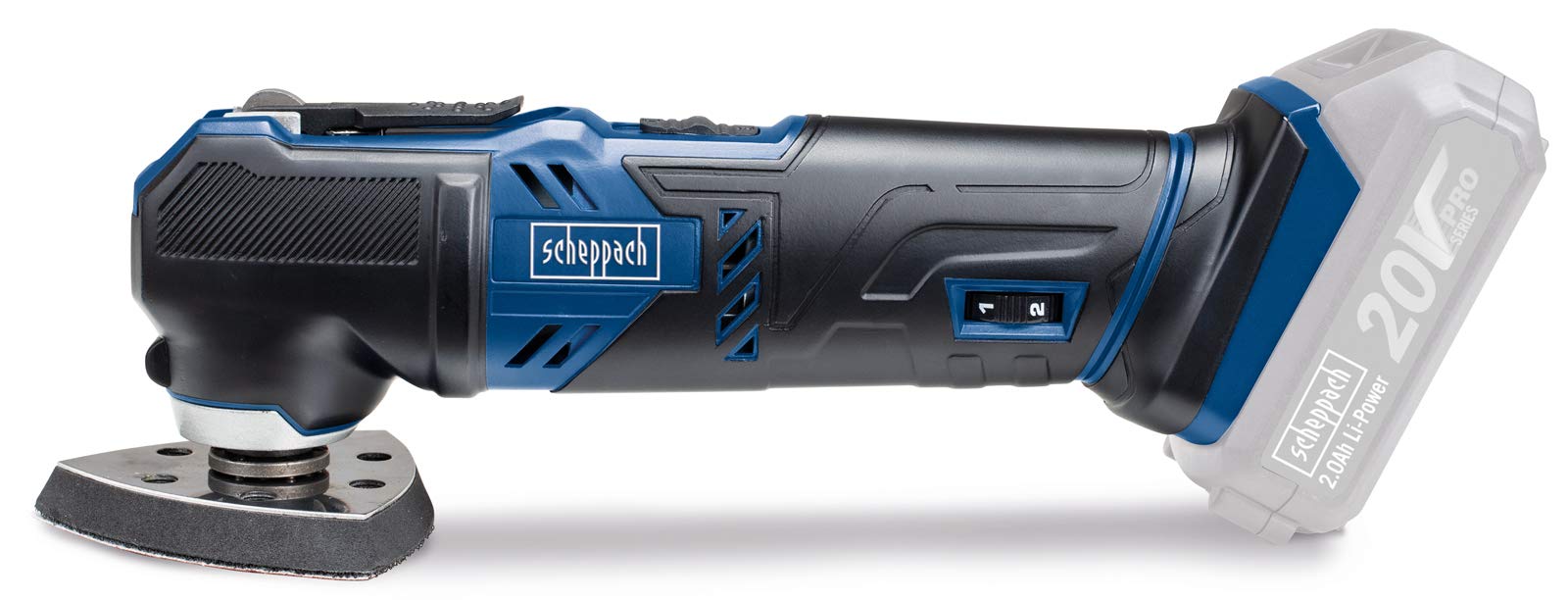 Scheppach 20V Pro Series CMT200-20ProS outil multifonction sans fil nu