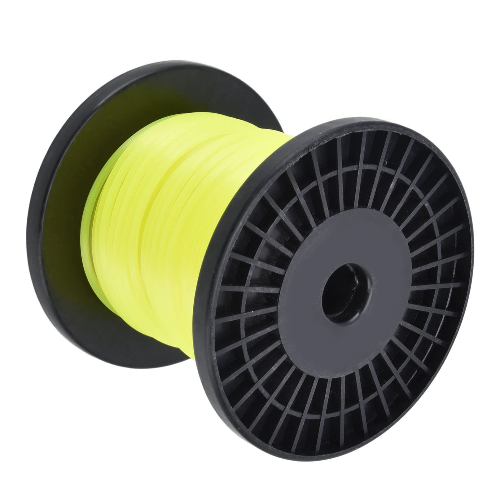 Omabeta Garden Machinery & Agricultural Equipment fil de débroussailleuse carré 3 mm, 30 m jaune en nylon