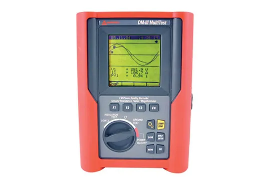 Amprobe DM-III Multitest 1000A enregistreur de qualité réseau