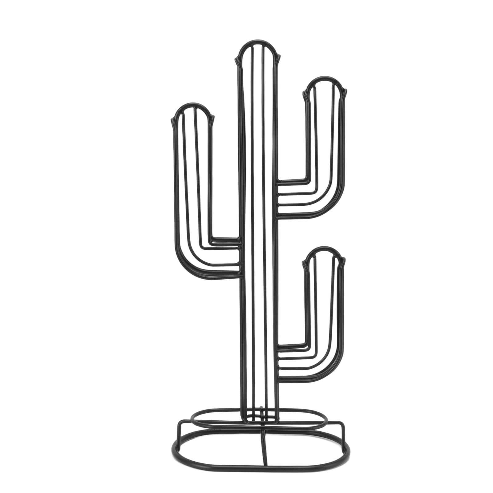 Omabeta Kitchen Appliances porte-capsules de café cactus 40 capsules en fer