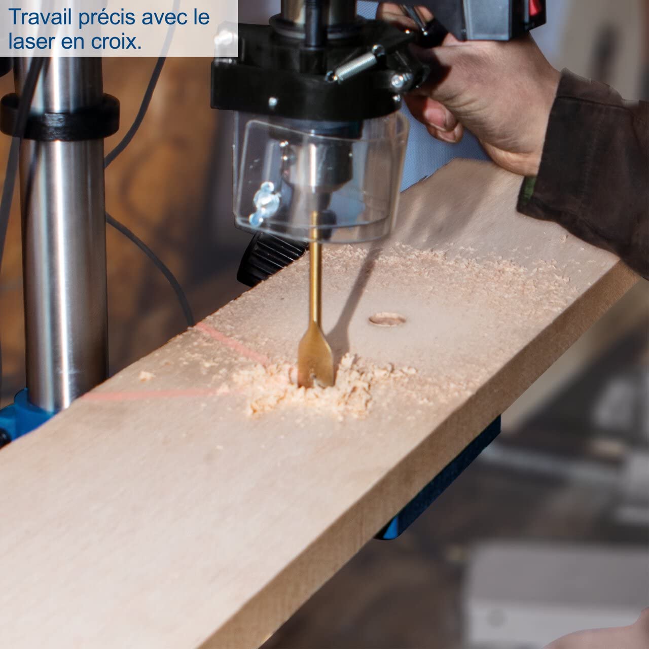 Scheppach ST Series DP16SL Perceuse à colonne 500 W avec laser