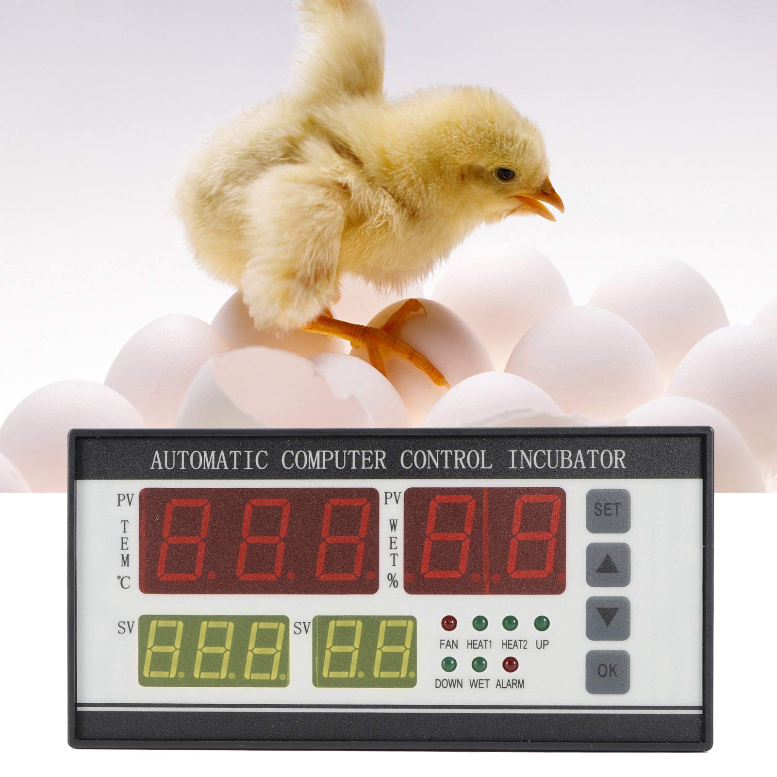 Omabeta Garden Machinery & Agricultural Equipment XM-18 thermostat d’incubateur 220 V automatique