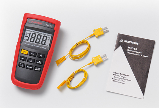 Amprobe HVAC Tools TMD-50 thermomètre à thermocouple type K