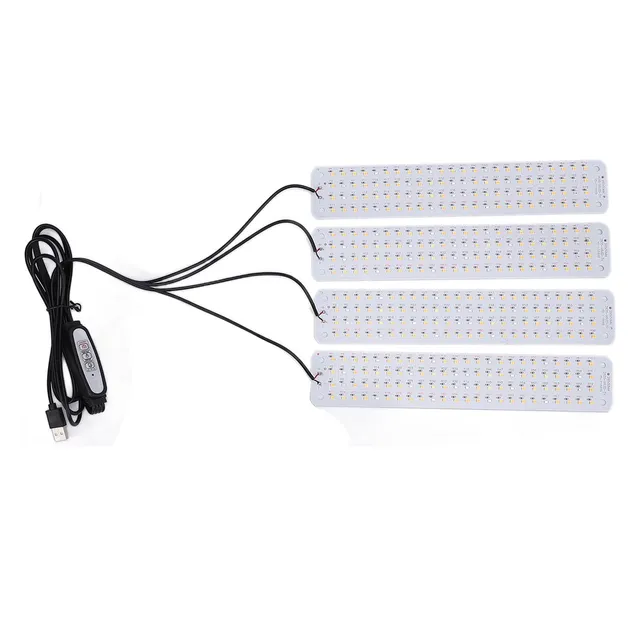 Omabeta Garden Machinery & Agricultural Equipment panneau LED de culture 384 LED, 5 V, minuterie