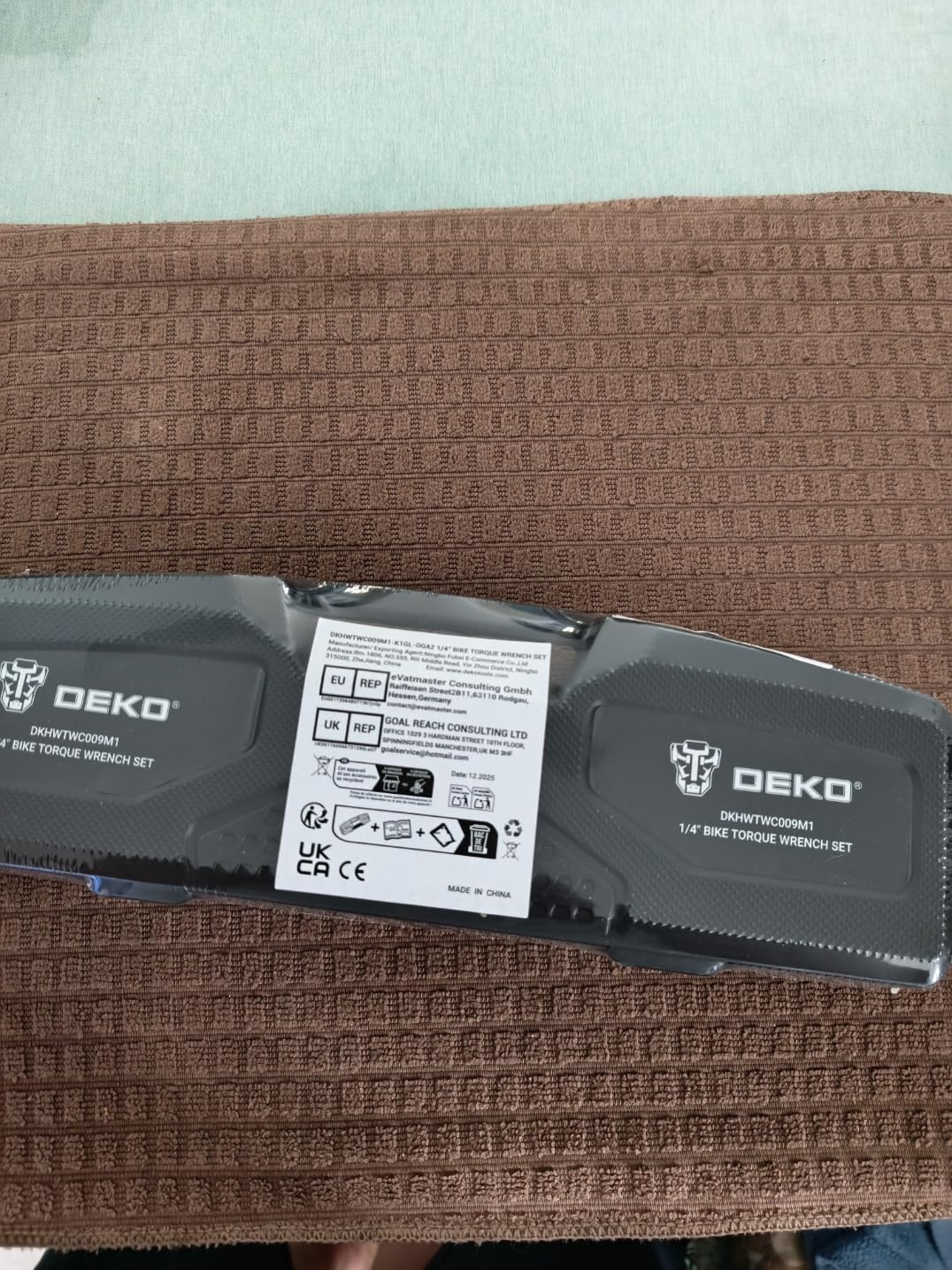 DEKOPRO SOCKET SET clé dynamométrique 3/8″ 5–50 lb-ft précision ±3 %