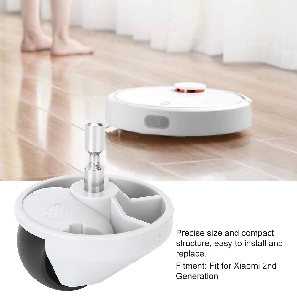 Omabeta Cleaning & Laundry Appliances roulette universelle de robot aspirateur 2e génération ABS