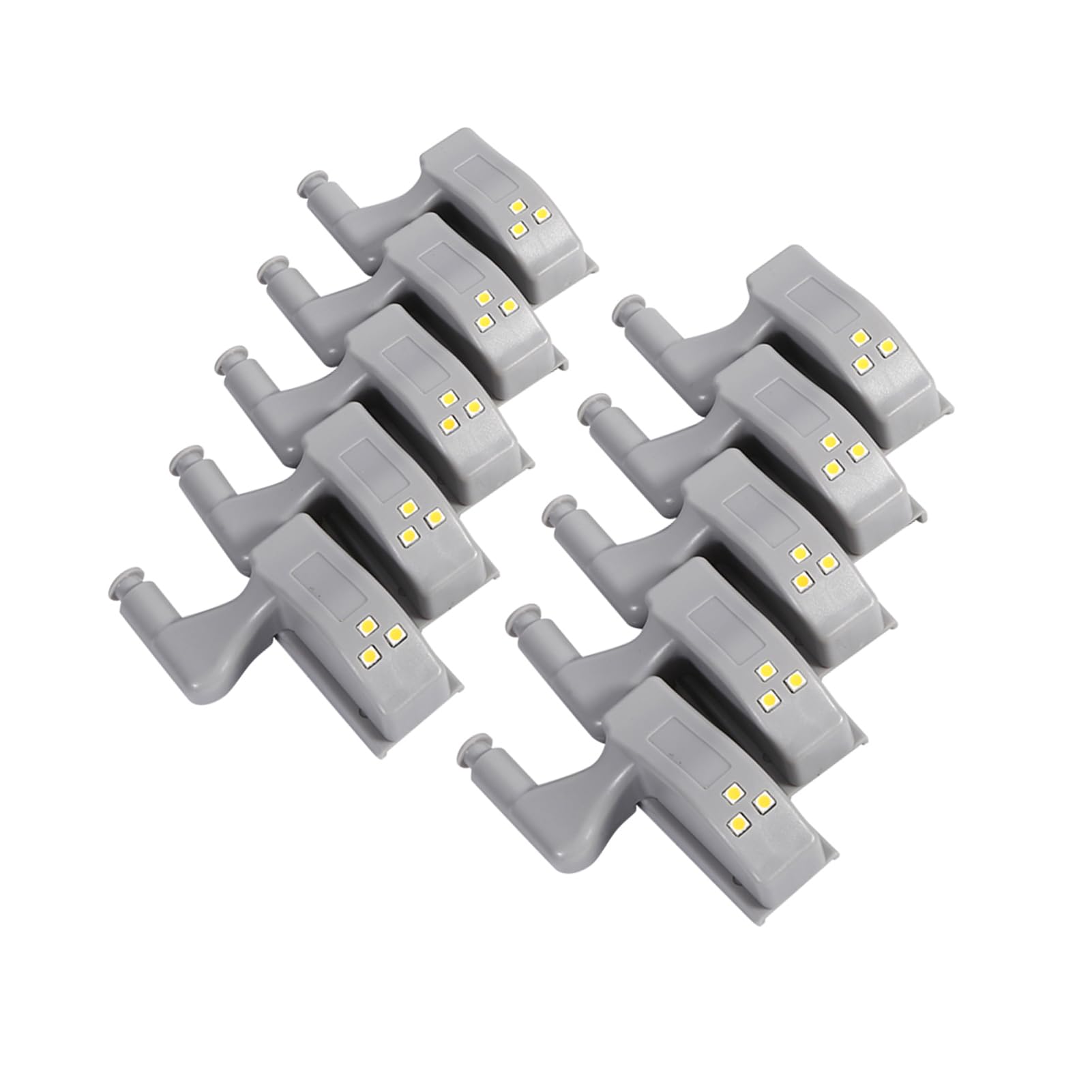 Omabeta Flashlights & Lighting lampe LED de charnière blanc chaud 10 pièces