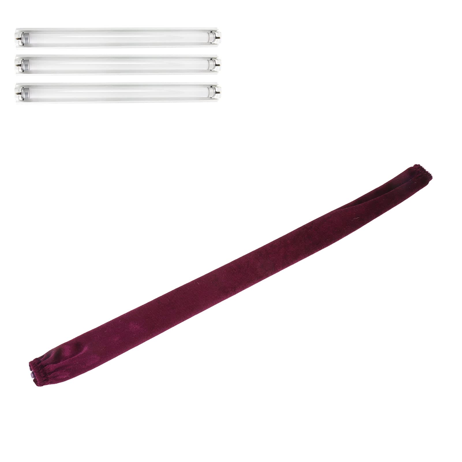 Omabeta Flashlights & Lighting cache-chaîne de lustre 60 cm beige à fermeture éclair