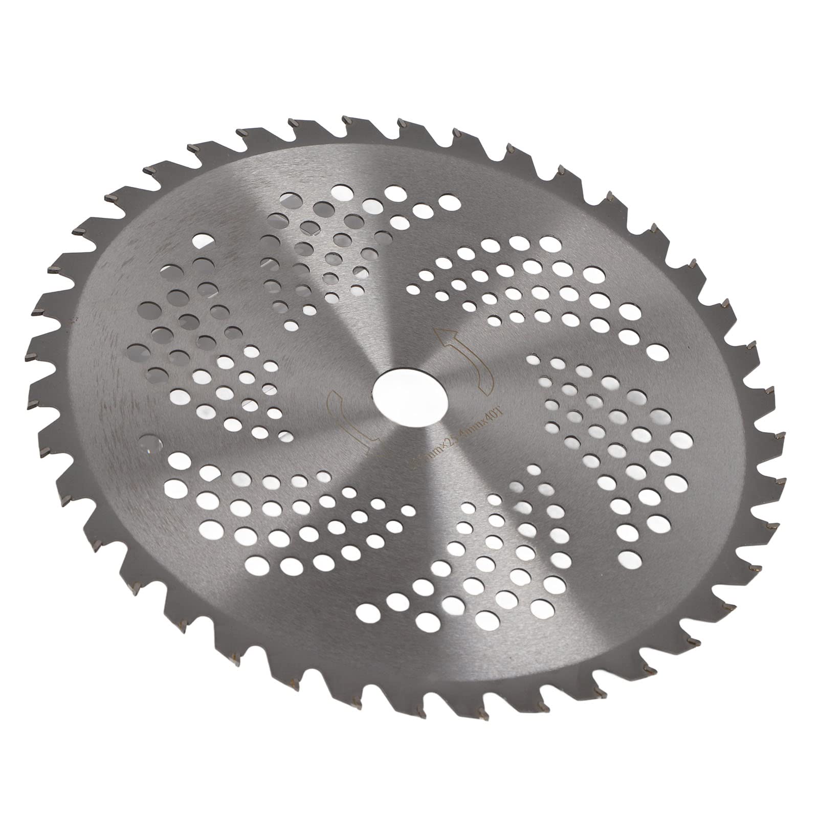 Omabeta Garden Machinery & Agricultural Equipment lame de débroussailleuse 40 dents 255 x 25,4 mm acier