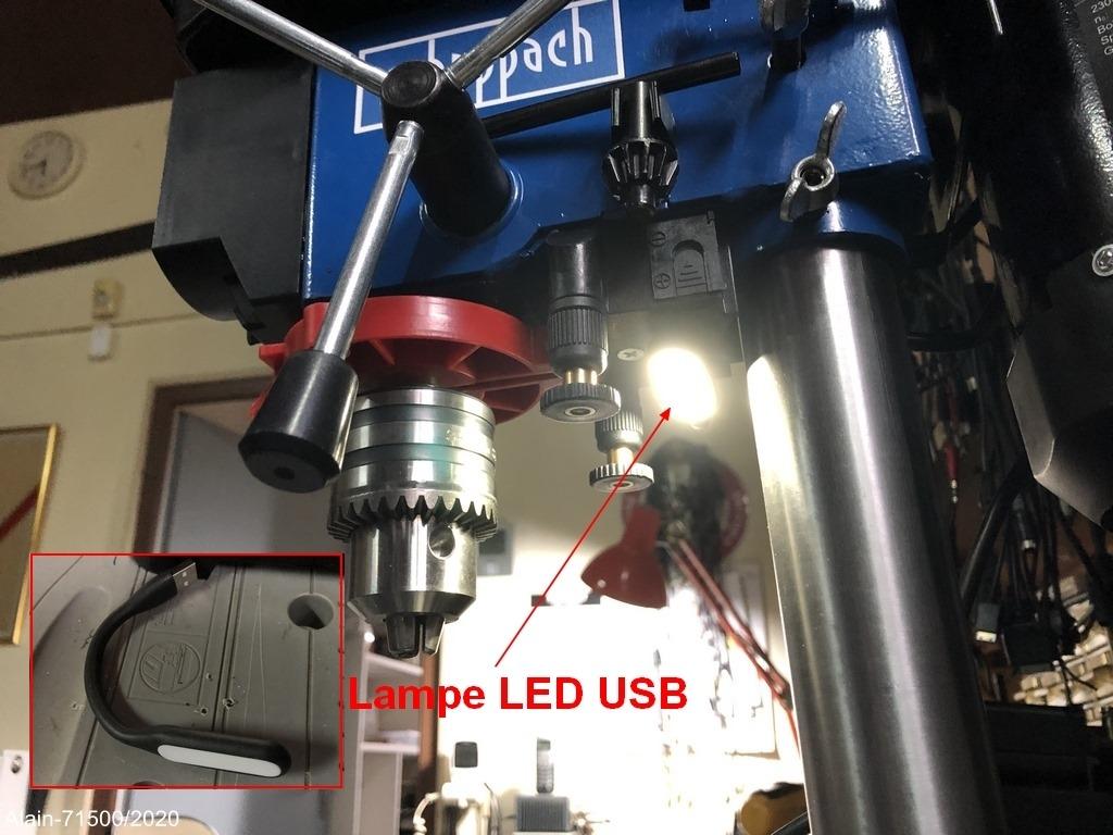 Scheppach ST Series DP16VLS perceuse à colonne 500 W avec laser et étau