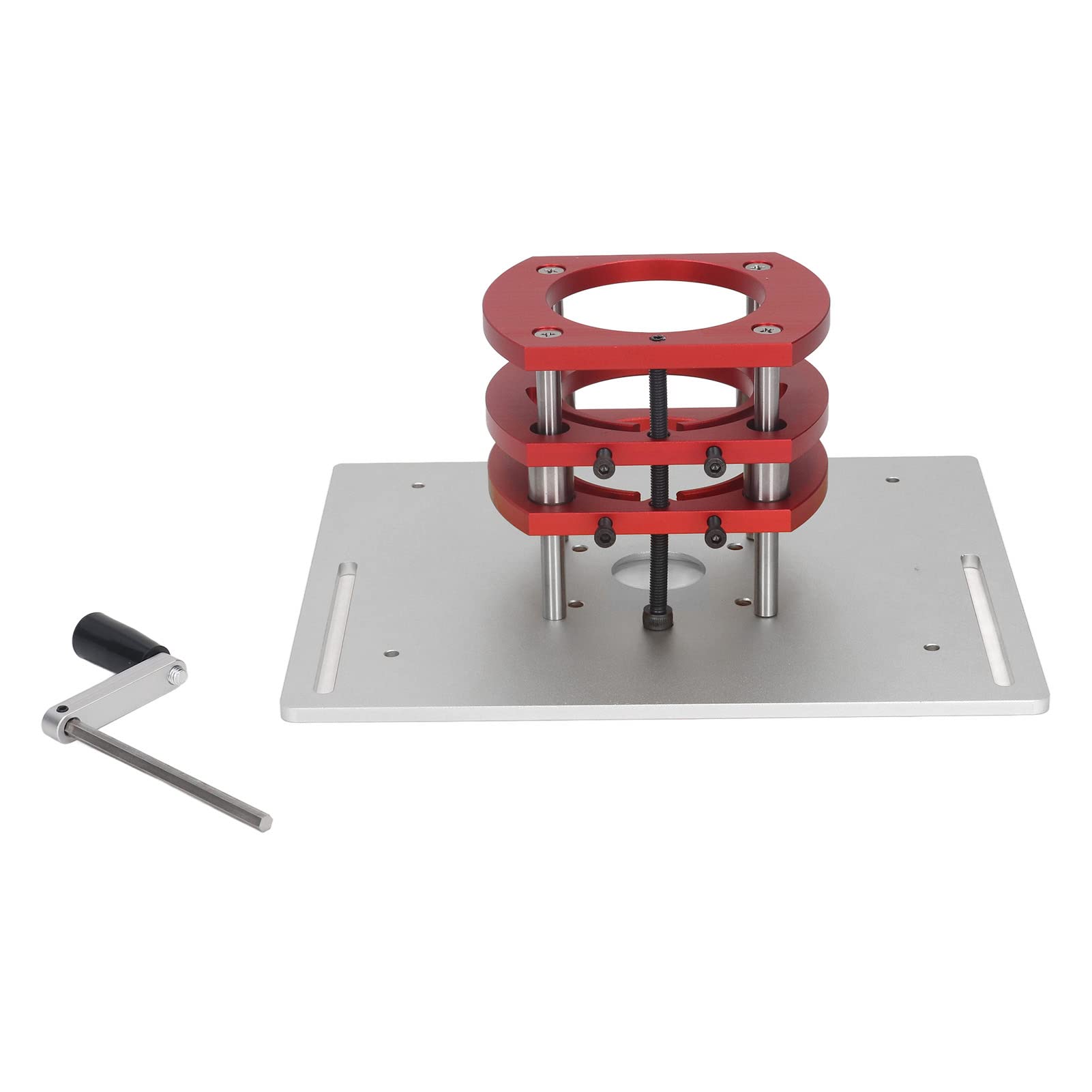 Omabeta Table de défonceuse Lfit avec système de levage standard argent