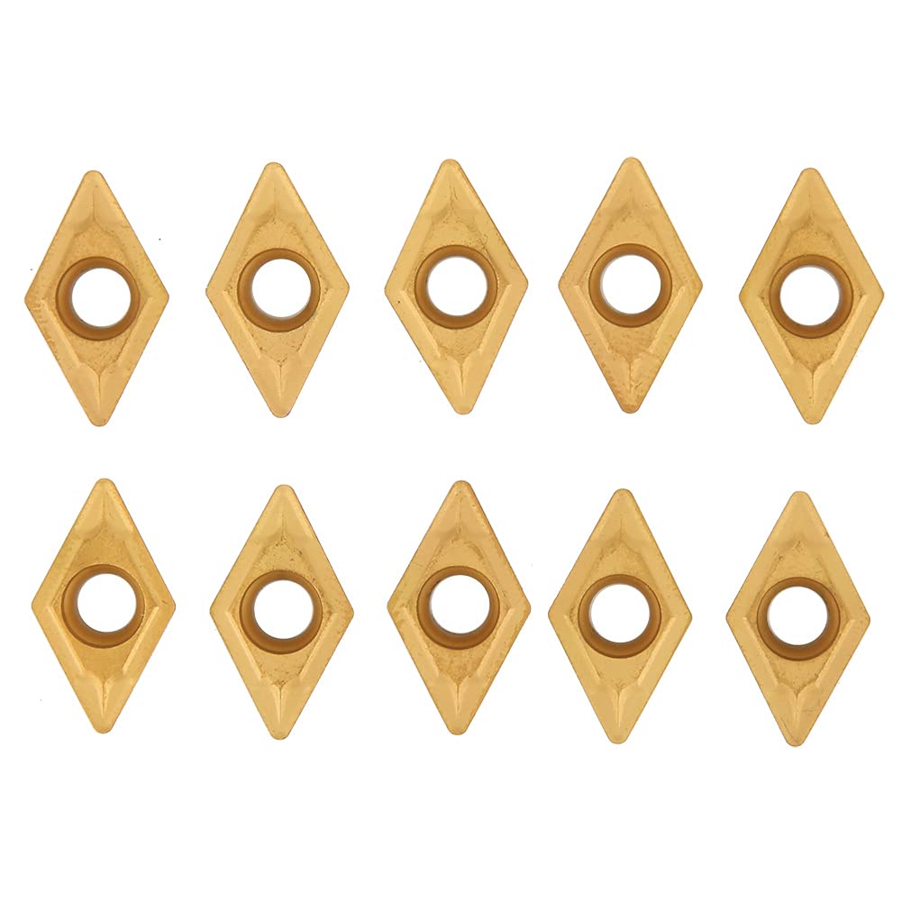 Omabeta Tools & Workshop Equipment DCMT11T308 plaquettes de tournage carbure lot de 10