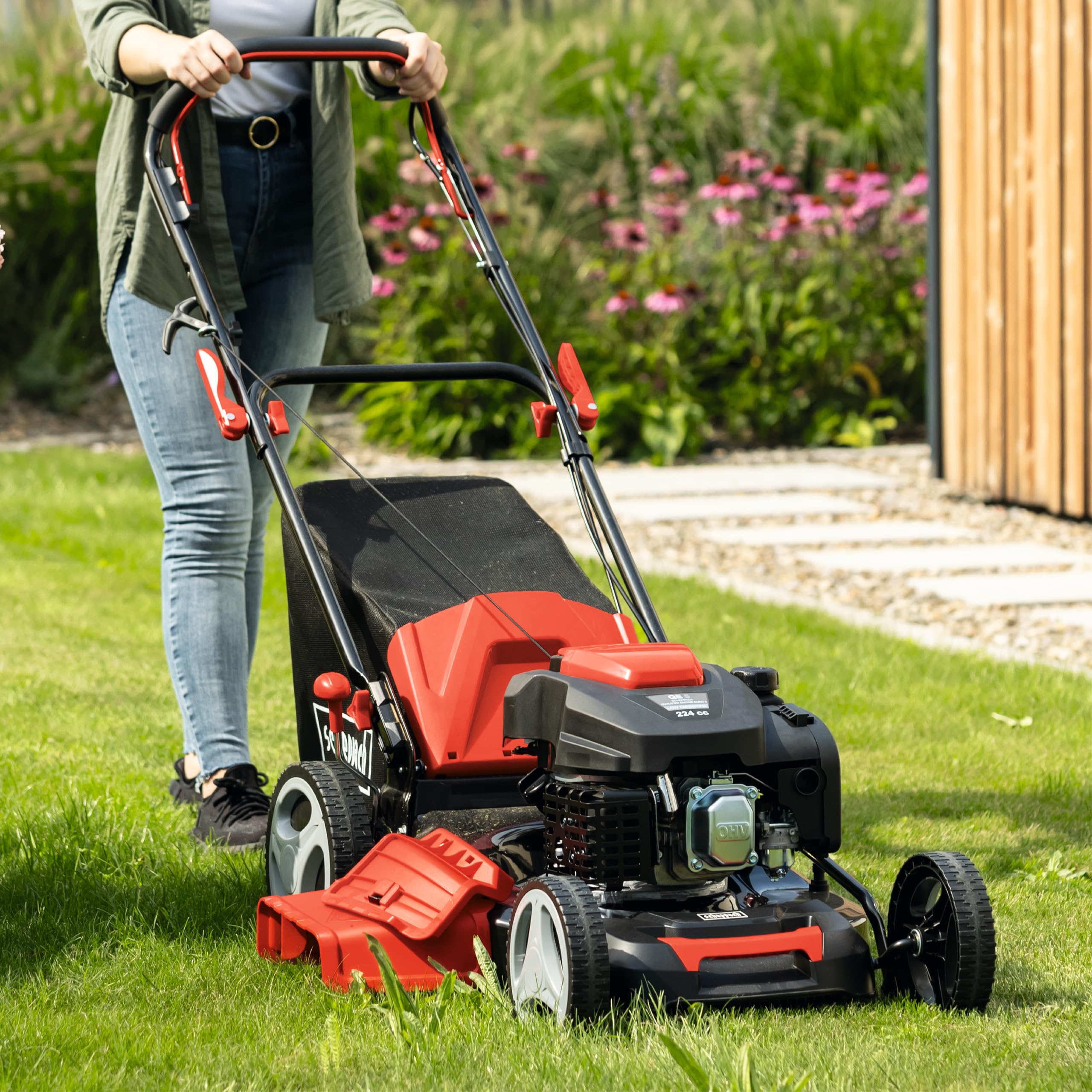 Scheppach KG Series MS225-53 tondeuse thermique autotractée sans huile moteur