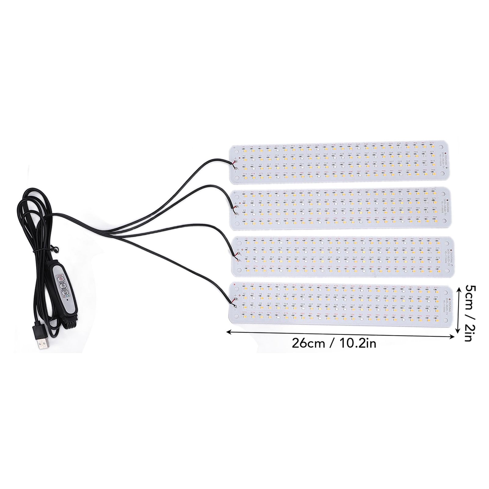 Omabeta Garden Machinery & Agricultural Equipment panneau LED de culture 384 LED, 5 V, minuterie