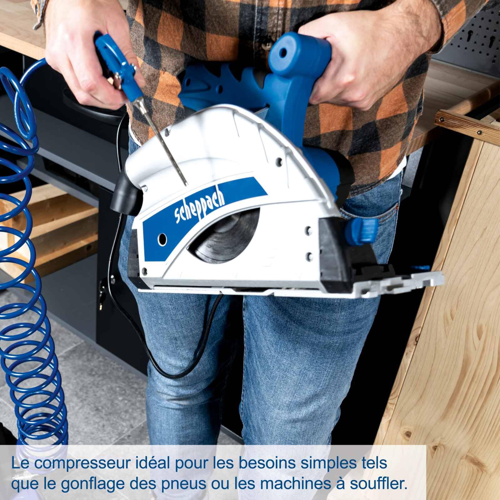 Scheppach HC Series HC26 compresseur 24 L lubrifié