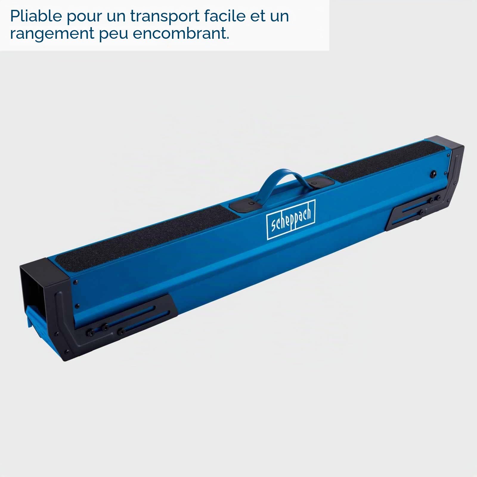Scheppach HA Series MWB700 tréteaux réglables lot de 2 acier