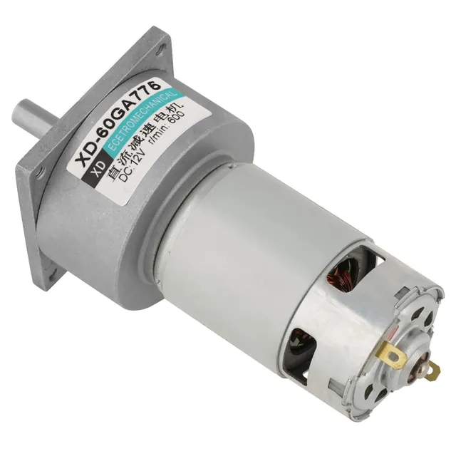 Omabeta Electrical Components & Wiring Micro-moteur à engrenages 12 V 600 tr/min