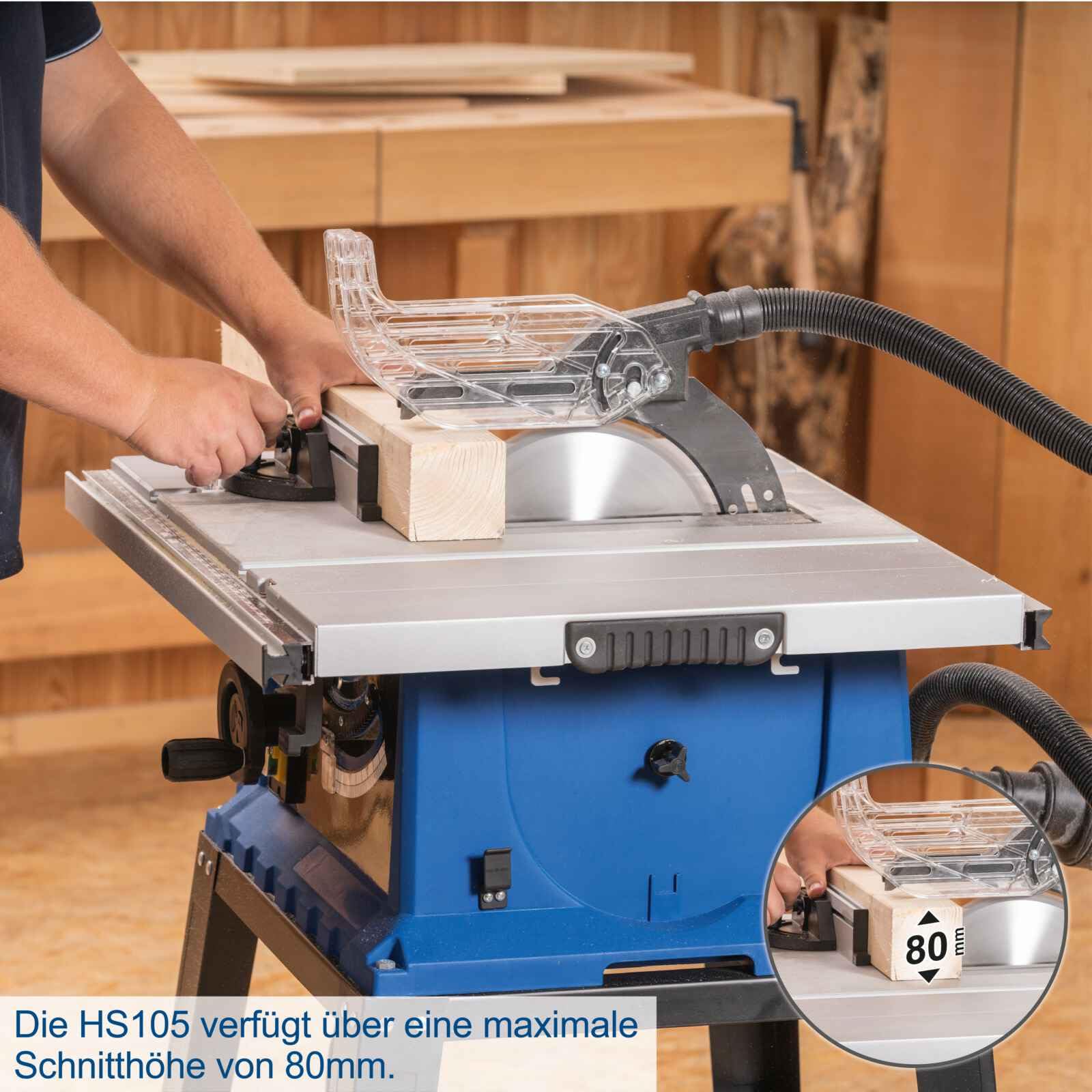 Scheppach HS Series HS105 scie circulaire sur table sans support 2000 W
