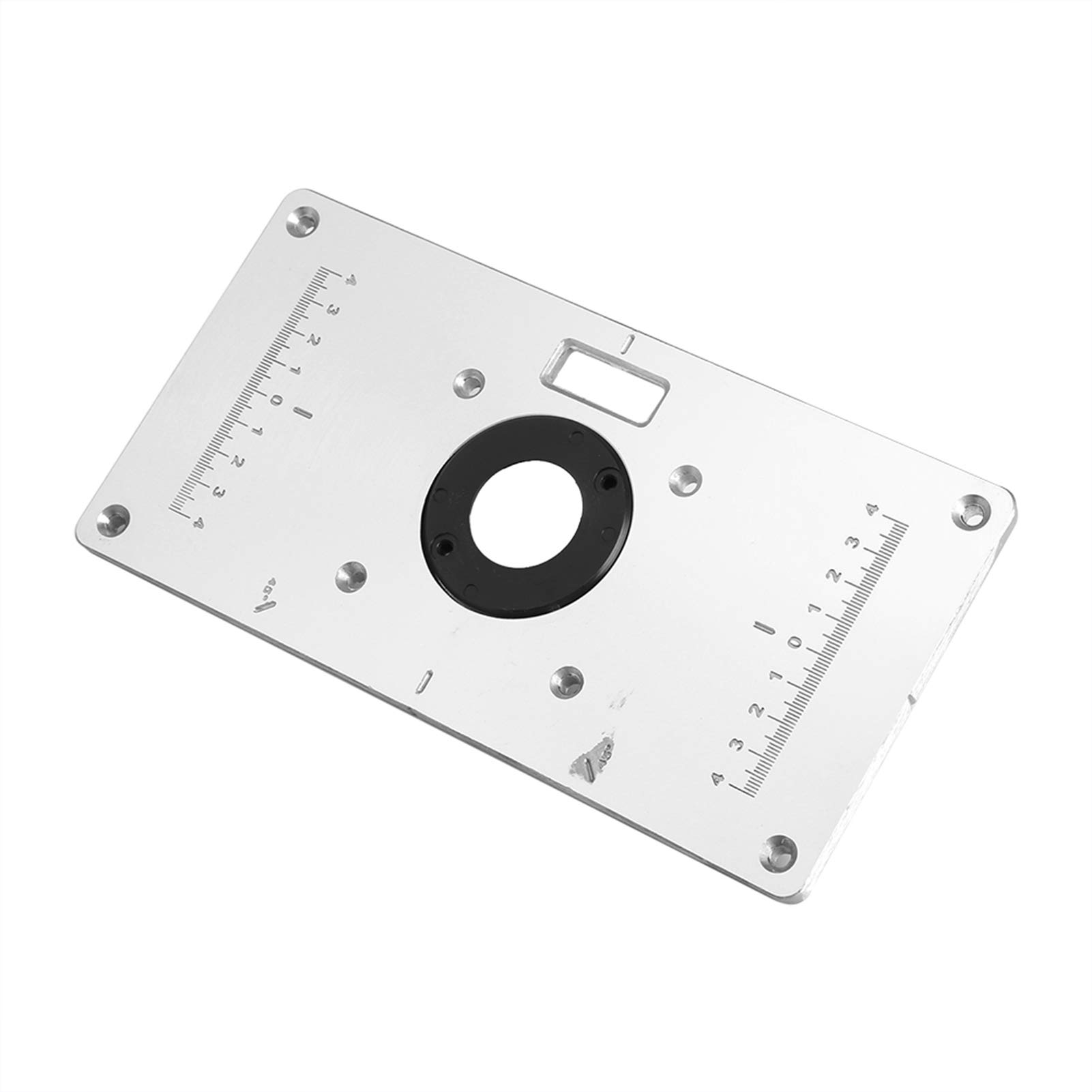 Omabeta Tools & Workshop Equipment plaque d’insertion de toupie 235 × 120 mm en aluminium