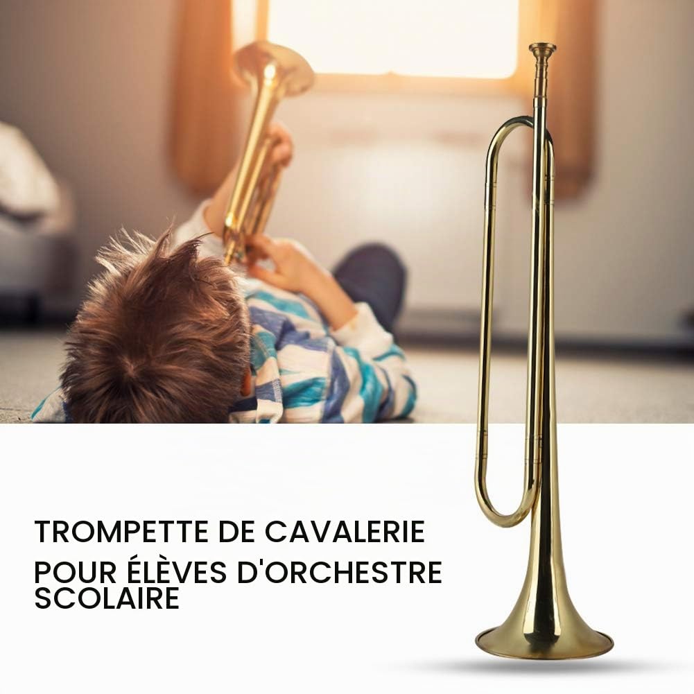 Omabeta Toys & Games trompette de cavalerie dorée