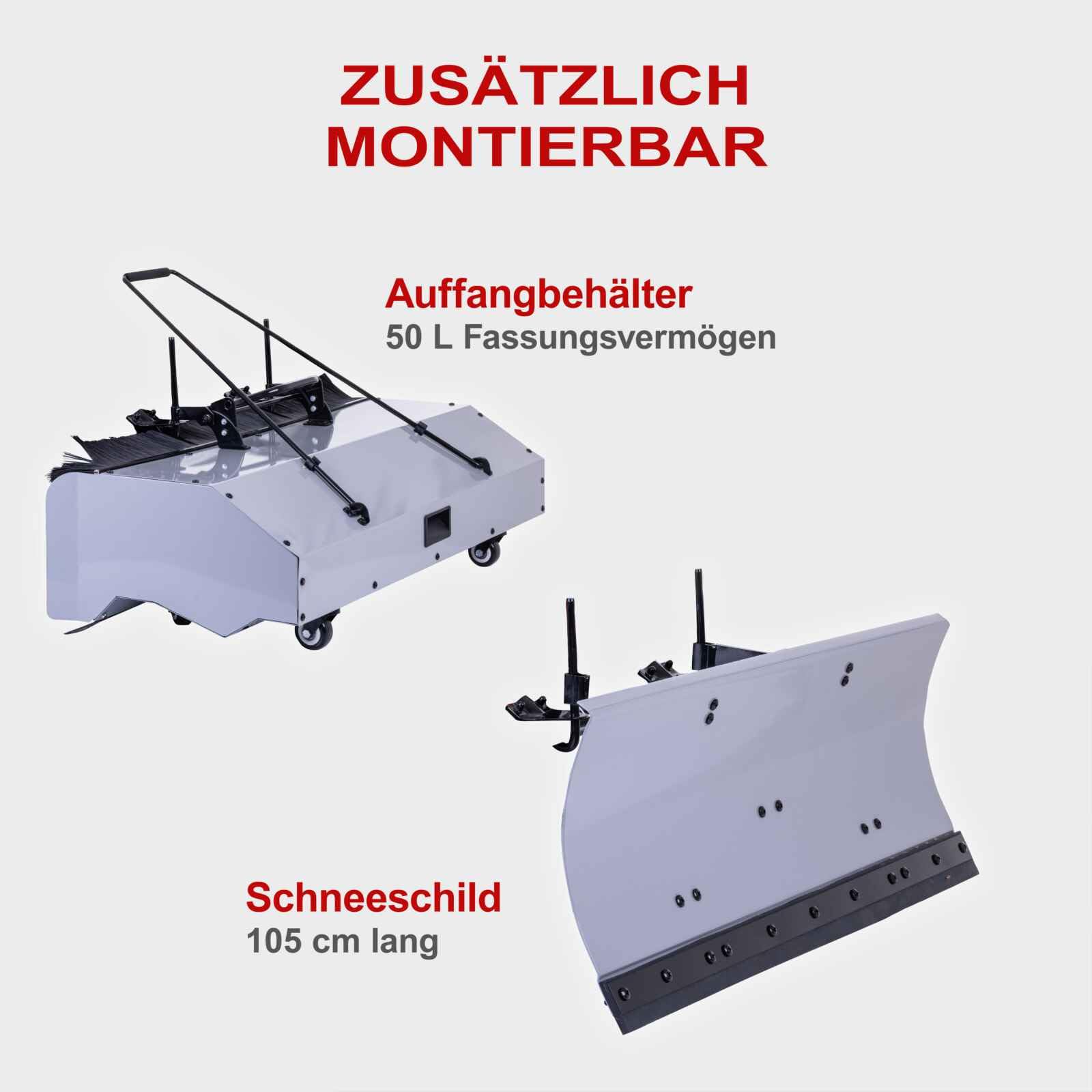 Scheppach KG Series SC2200PE balayeuse autotractée lame à neige et bac