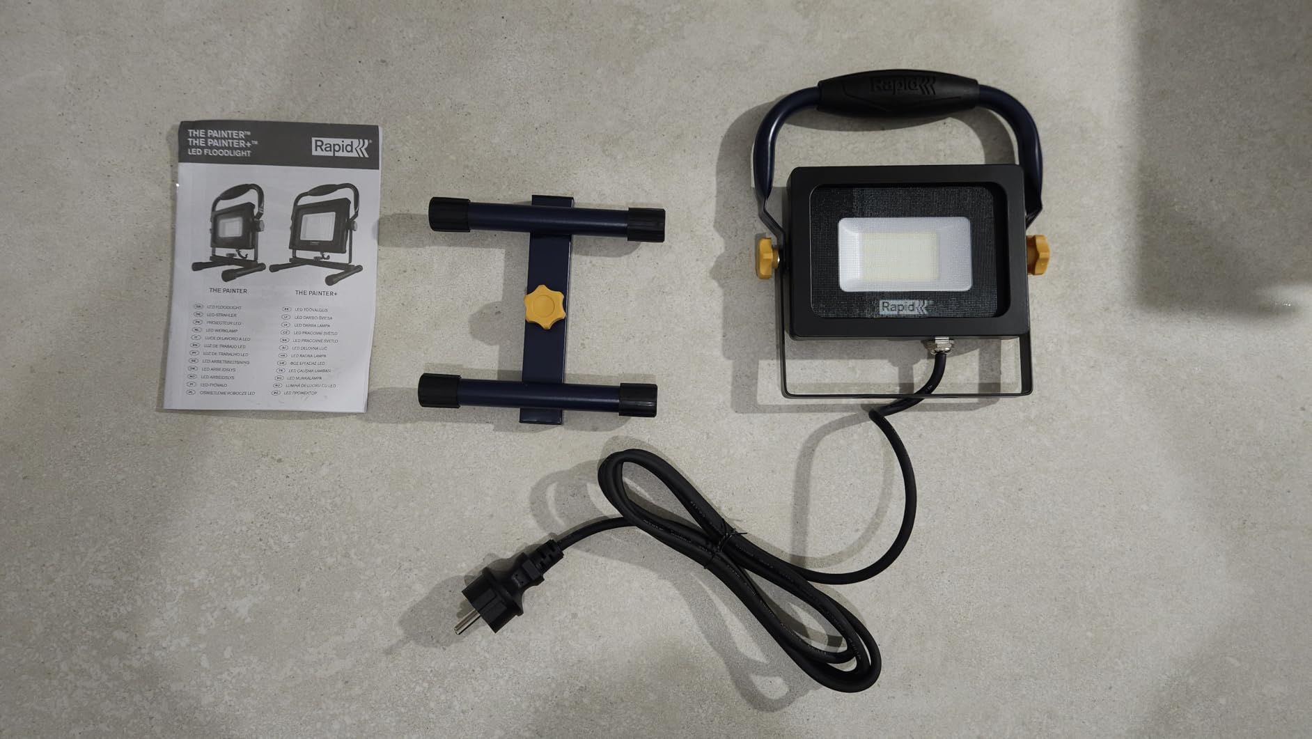 Rapid’os 16 Lampes de Chantier The Painter projecteur LED 2000 lumens IP65