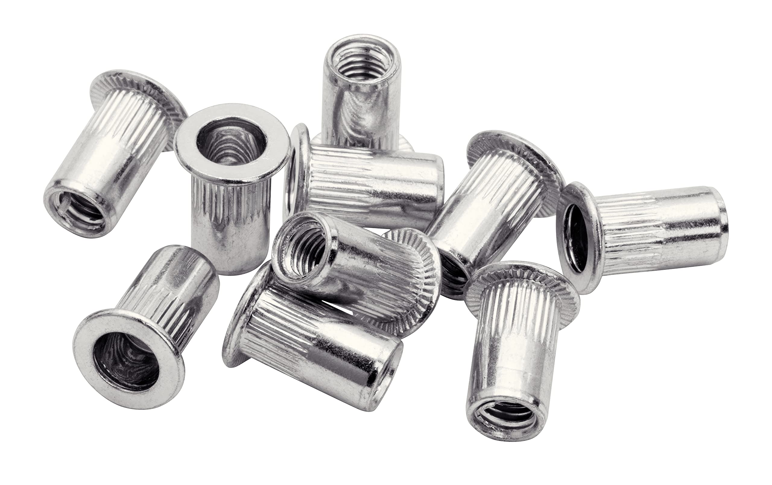 Rapid’os 16 Rivetage écrous à sertir M4 ø4 mm 20 pièces avec foret galvanisés
