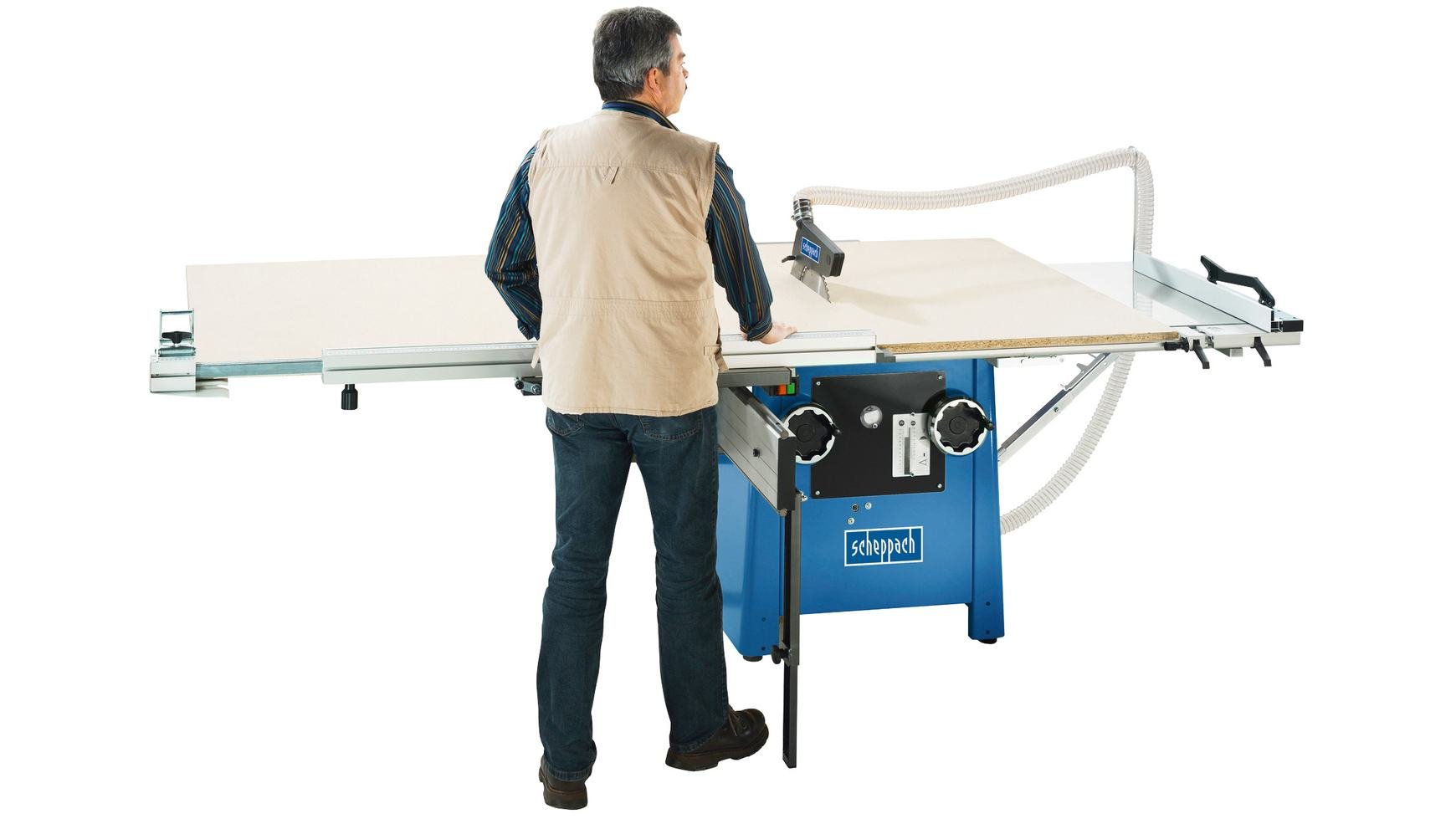 Scheppach TS Series Precisa 6.0 scie circulaire avec inciseur 230 V 4,8 kW
