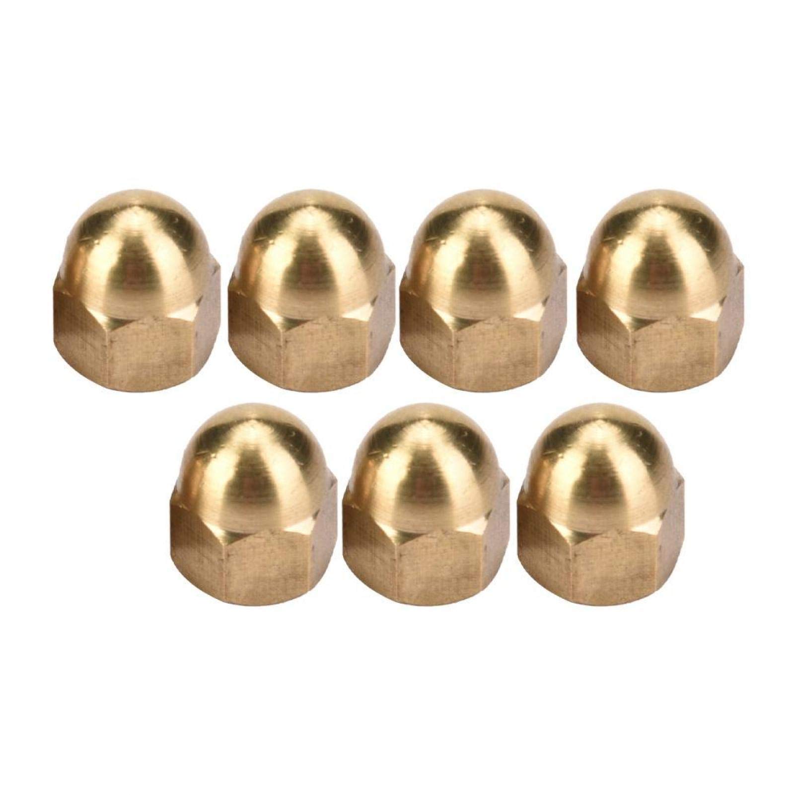 Omabeta Fasteners, Screws & Springs écrou borgne hexagonal laiton M6 20 pièces