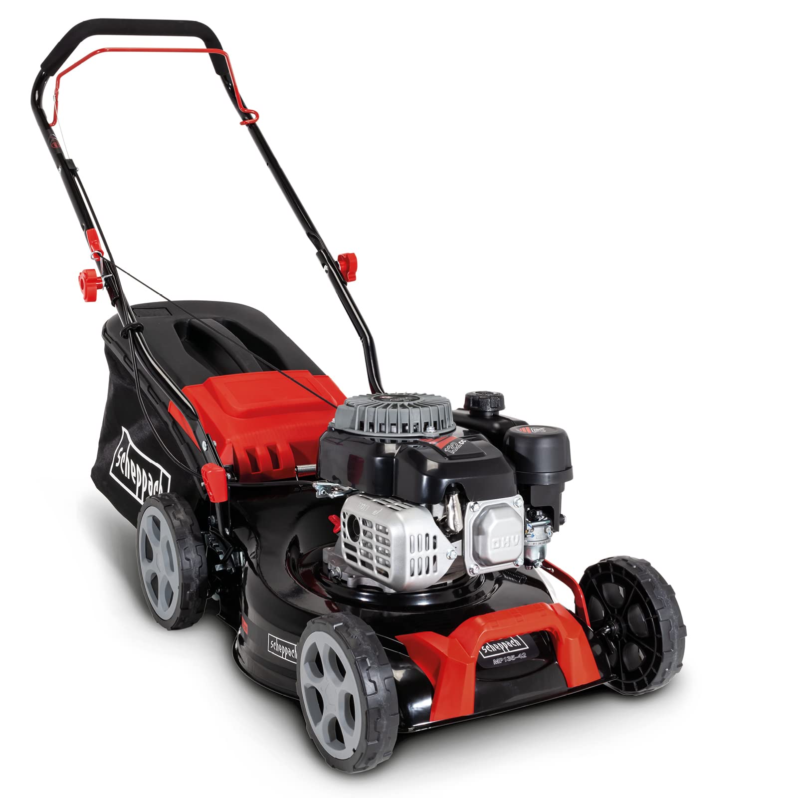 Scheppach KG Series MP135-42 tondeuse thermique 42 cm 55 L