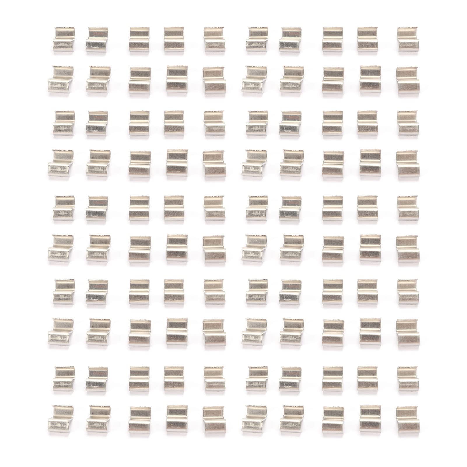Omabeta Fasteners, Screws & Springs clips de vitrage Z 100 pièces inox