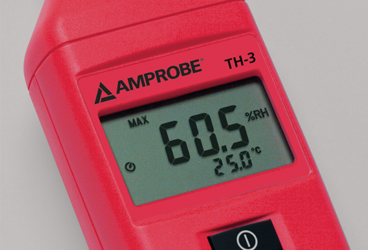 Amprobe HVAC Tools TH-3 Relative Humidity Temperature Meter hygromètre et thermomètre
