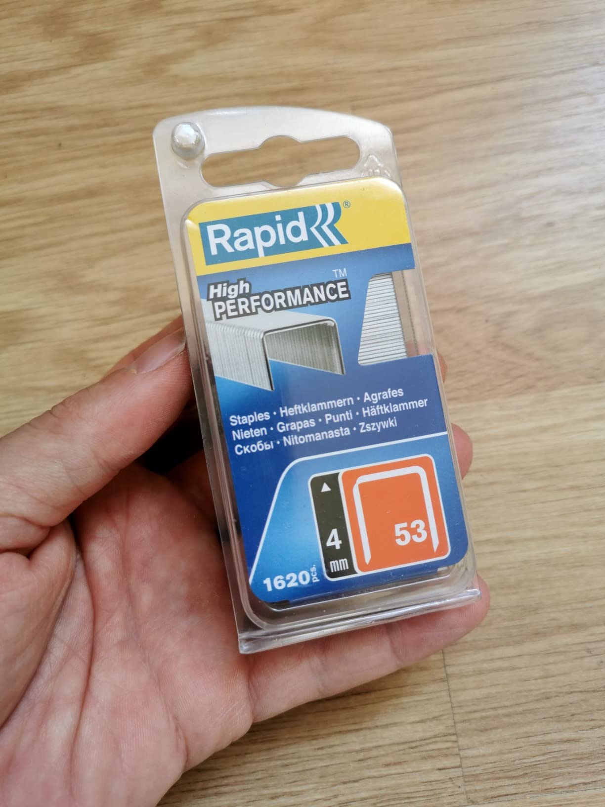 Rapid’os 16 Agrafage 53 agrafes 4 mm 1620 pièces galvanisées