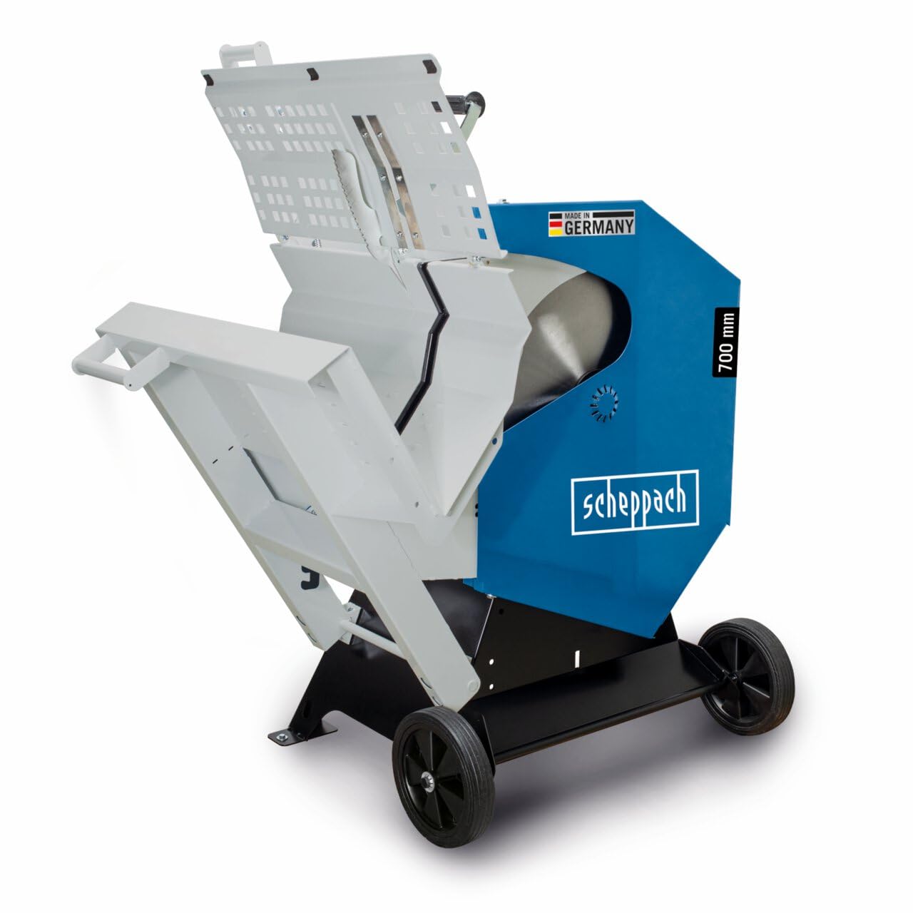 Scheppach WOOVA Series WOX D700SL scie à bûches triphasée 7500 W, 400 V