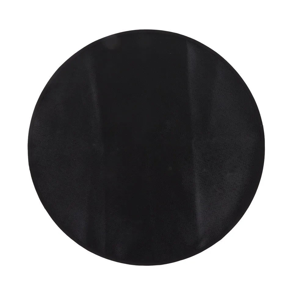 Omabeta Kitchen Appliances tapis barbecue noir 60 cm ignifuge réutilisable