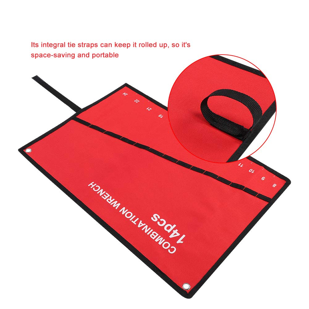 Omabeta Tools & Workshop Equipment Organiseur d’outils en toile, 14 poches