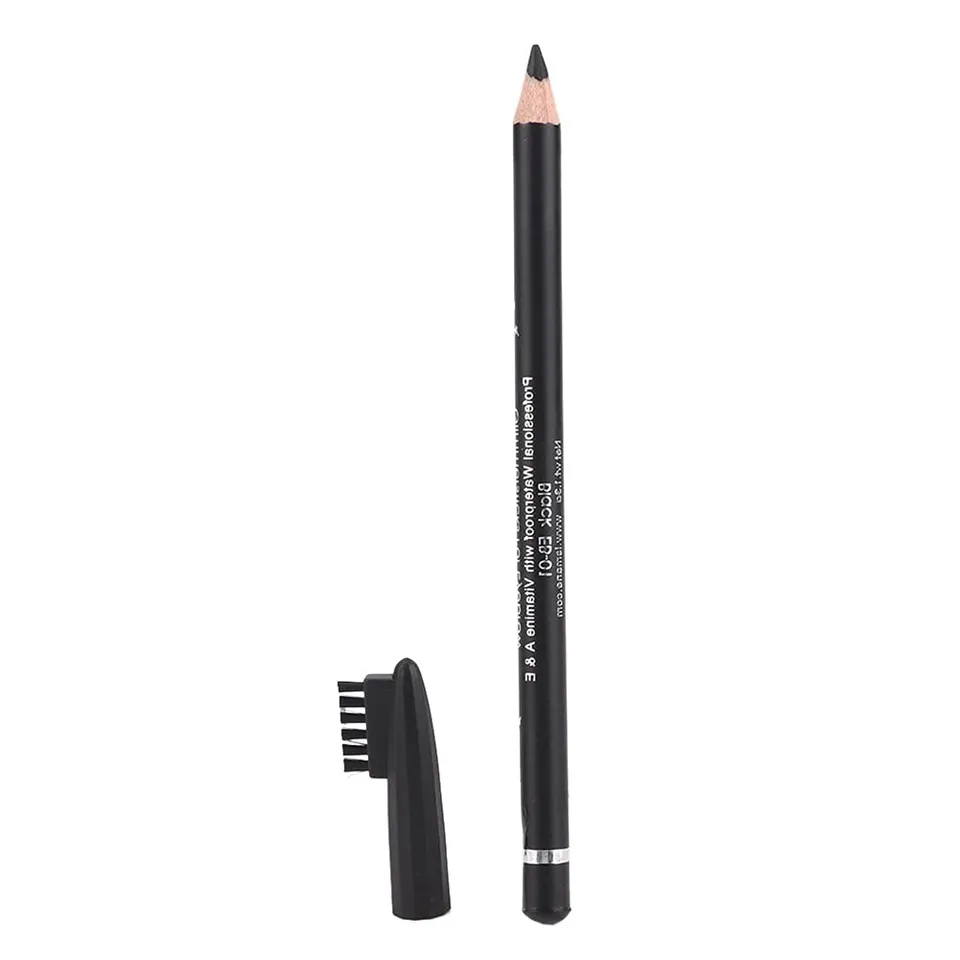 Omabeta Beauty, Hair & Nail Care crayon à sourcils EB01 Noir waterproof 5 g