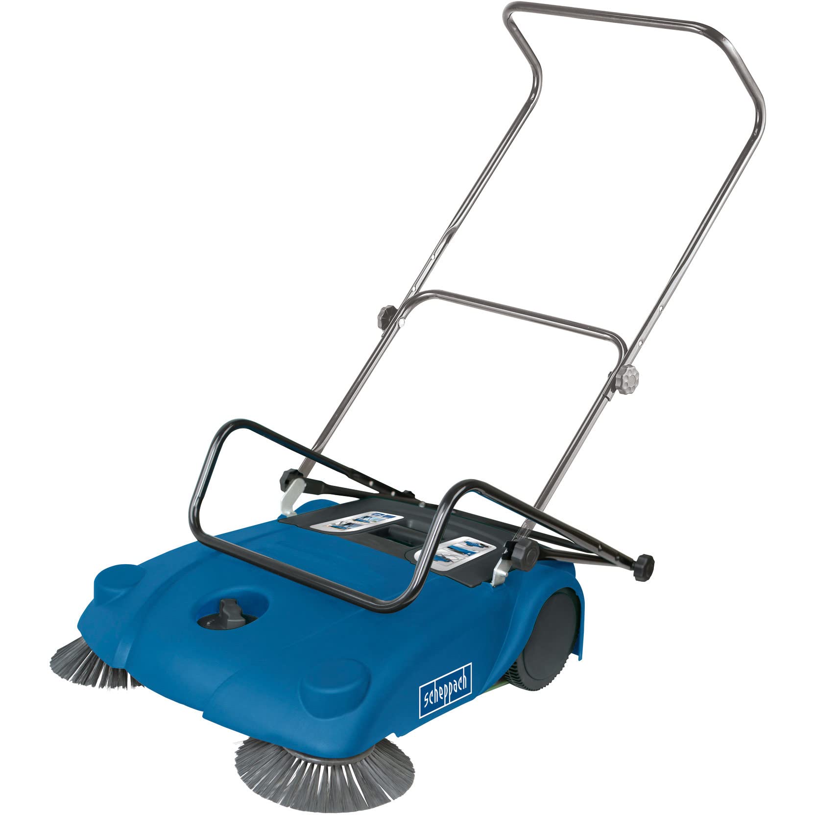 Scheppach KG Series S700 balayeuse 700 mm, bac 16 L, deux brosses