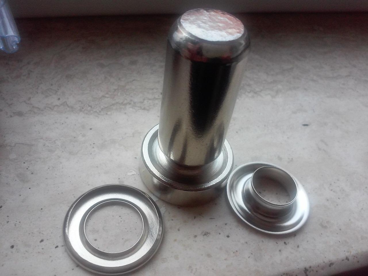 Rapid Rivetage œillets de renfort 10 × 21 mm, 25 pièces, outil inclus