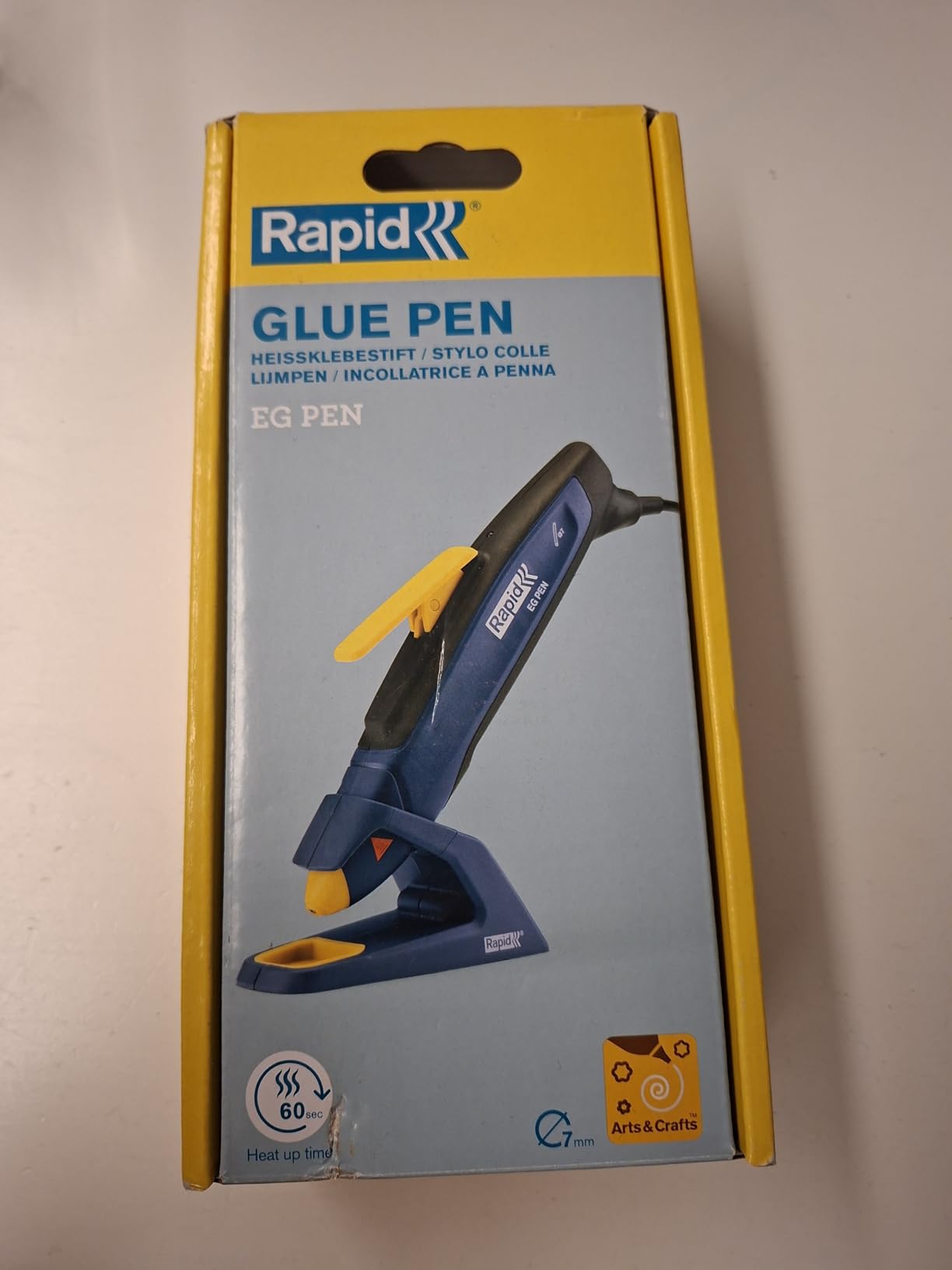 Rapid’os 16 Collage EG Pen pistolet à colle Ø 7 mm, précision