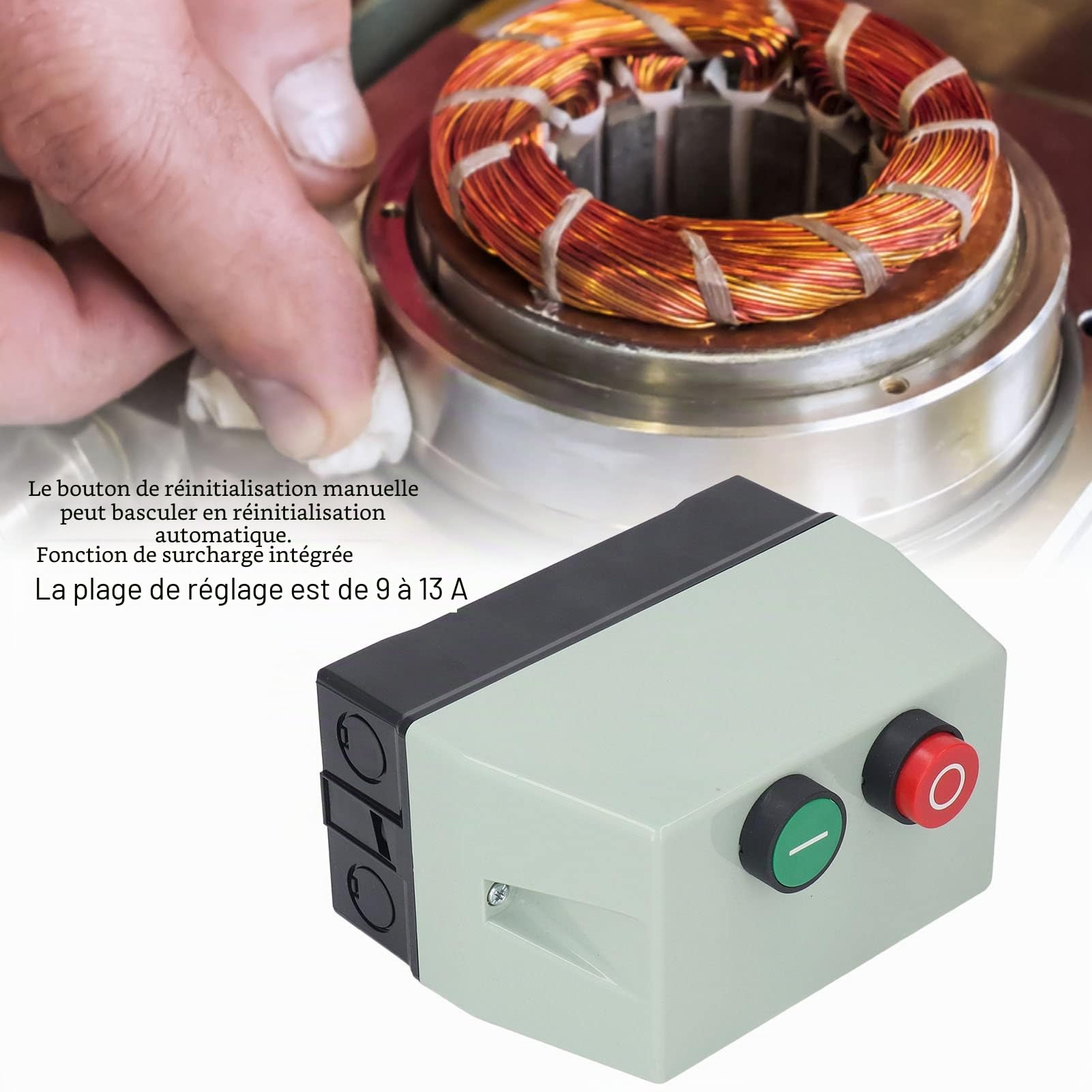 Omabeta Electrical Components & Wiring démarreur moteur IP55 monophasé et triphasé