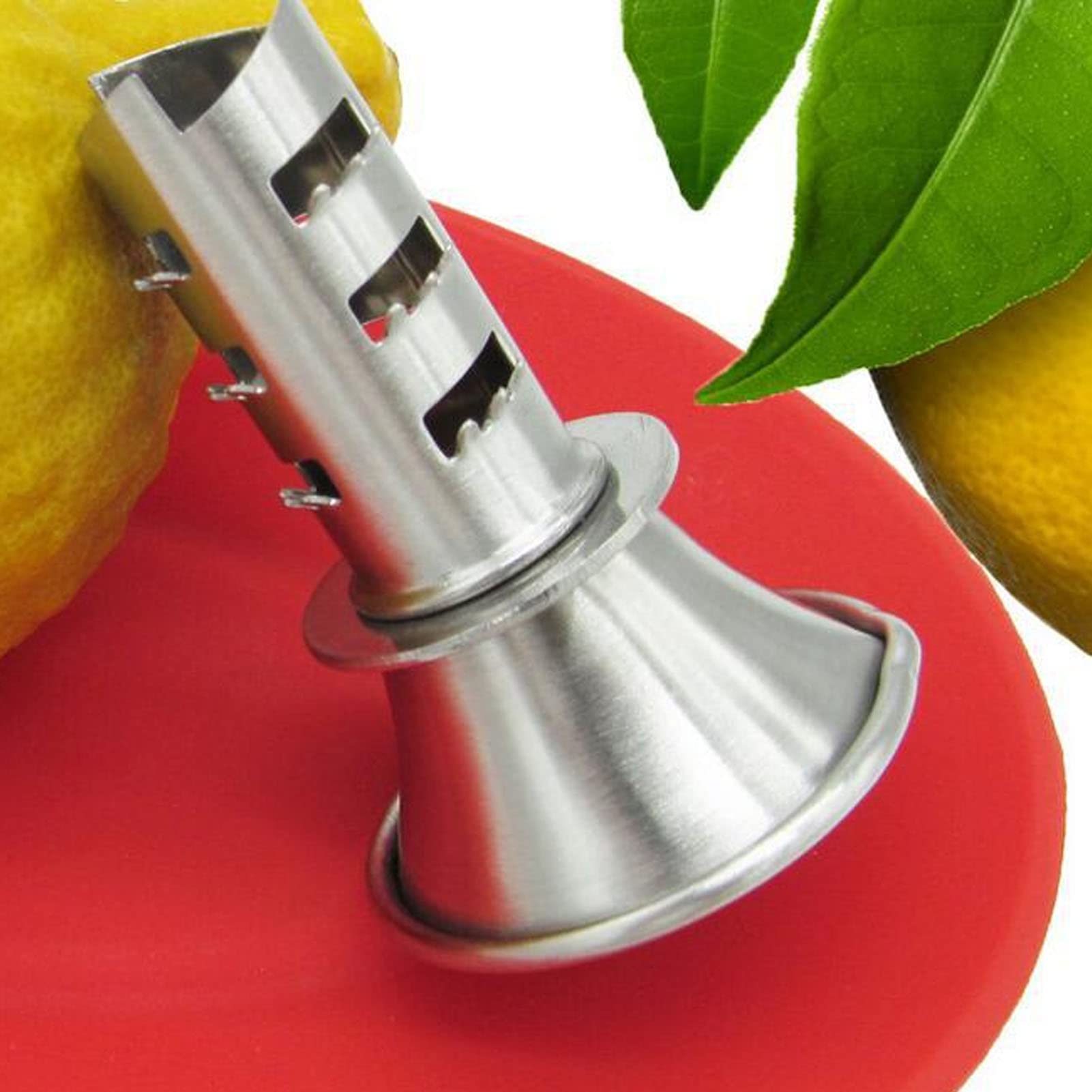 Omabeta Kitchen Utensils & Cooking Tools presse-citron manuel en acier inoxydable 304, argent