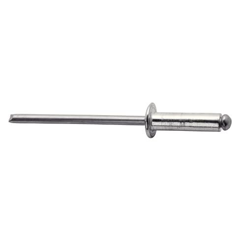 Rapid’os 16 Rivetage rivets standard Ø4 × 12 mm aluminium 100 pièces