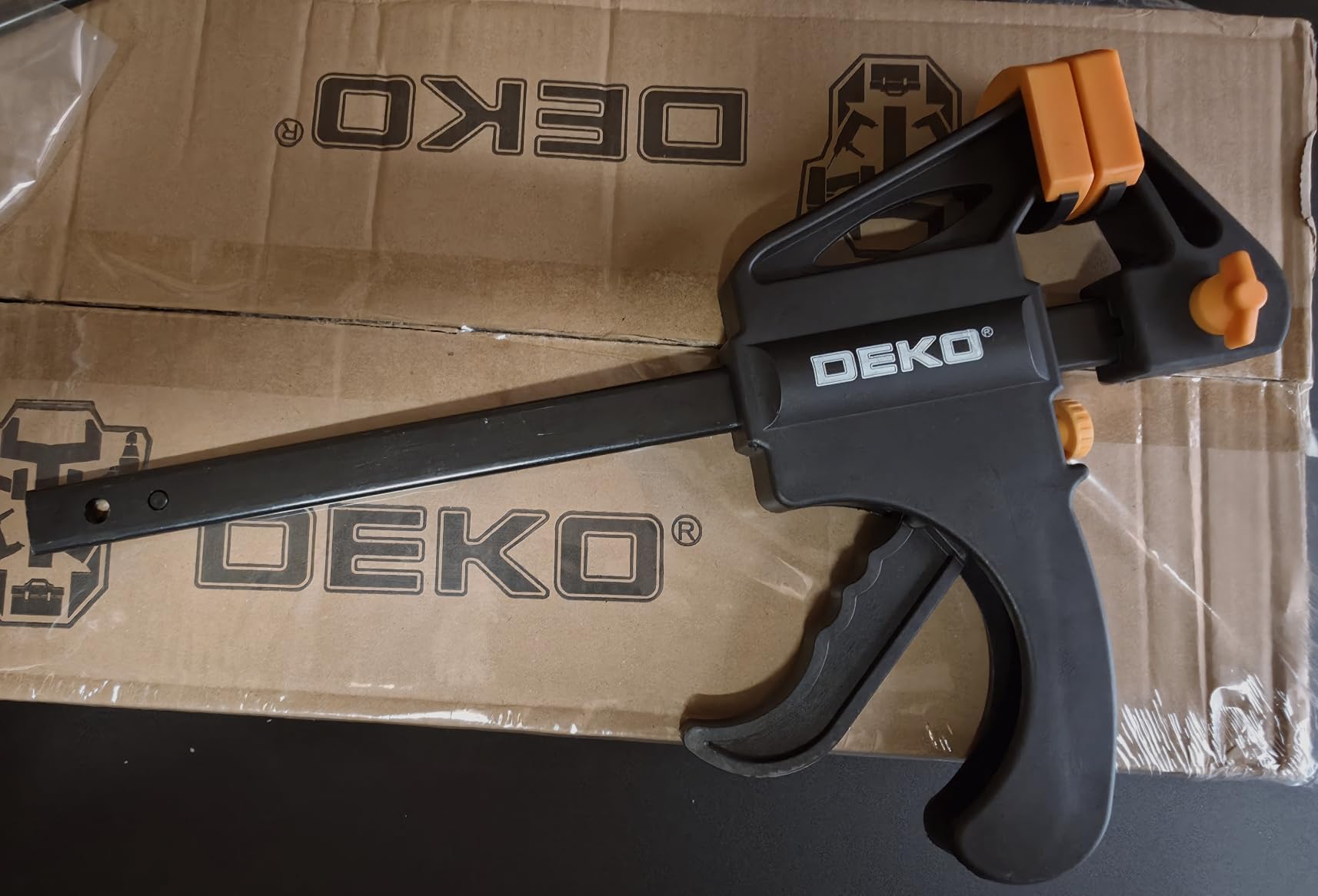 DEKOPRO TOOL KIT lot de 6 serre-joints F à libération rapide pour bois