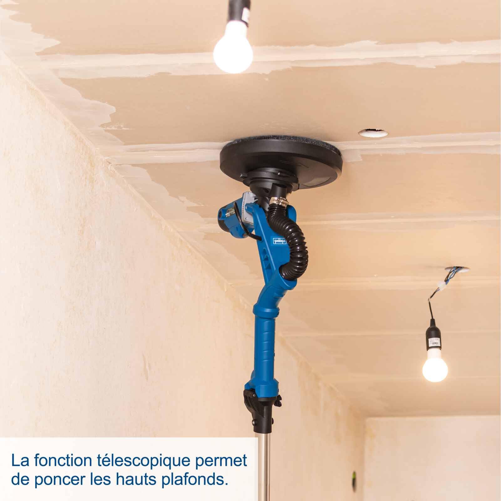 Scheppach BS Series DS930 ponceuse murs et plafonds 710 W Ø215 mm