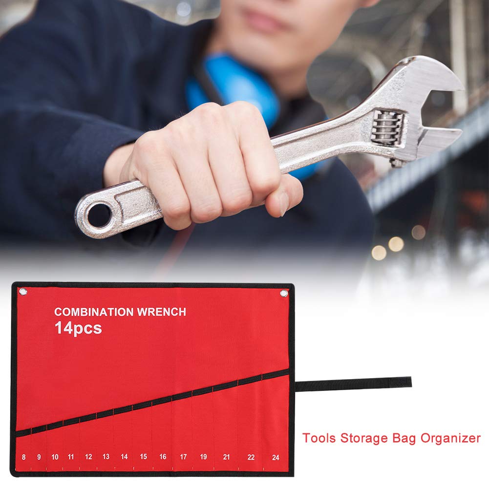 Omabeta Tools & Workshop Equipment Organiseur d’outils en toile, 14 poches